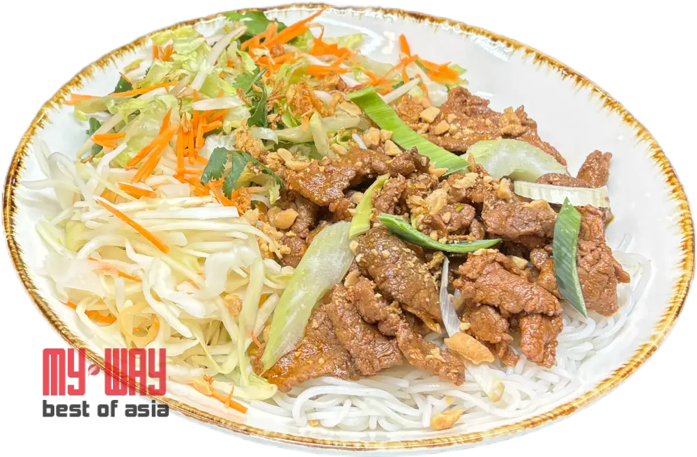 Bún Bò Nam Bộ – Vietnamesische Reisnudelschale
