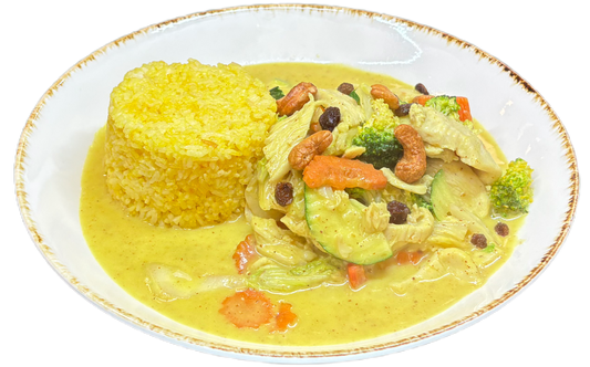 Korma – Mildes Currygericht mit Duftreis